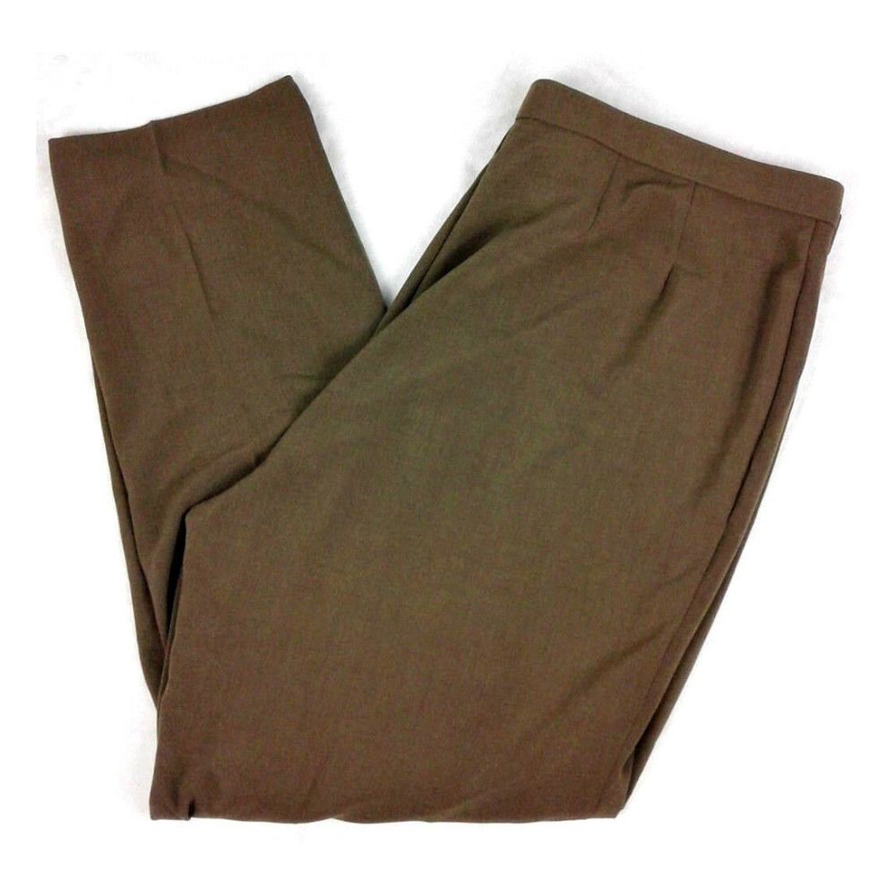 Kim Rogers Womens Size 20W Brown Career Pants